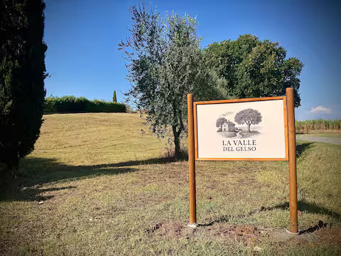 La Valle del Gelso – Piccola – Cartello entrata
